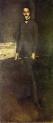 James Abbott Mcneill Whistler George W Vanderbilt oil painting